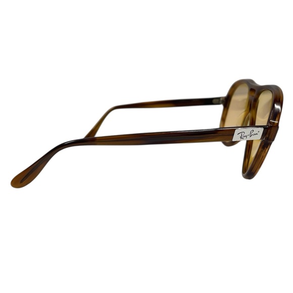 Vintage 1960’s Ray-Ban Ambermatic Vagabond Aviator Sunglasses Bausch & Lomb - Picture 3 of 10